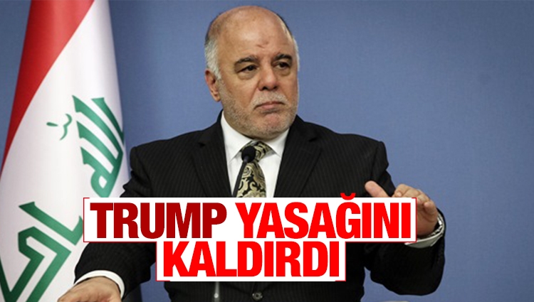 Donald Trump Irak'a vize yasağını kaldırıyor