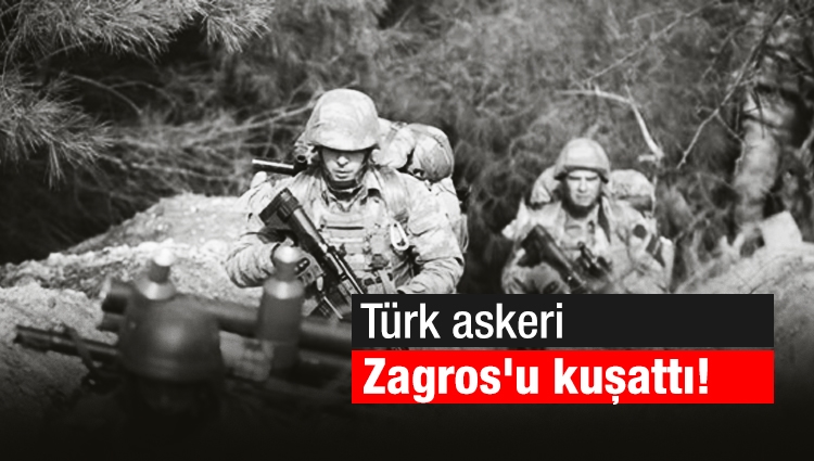 Türk askeri Zagros'u kuşattı!