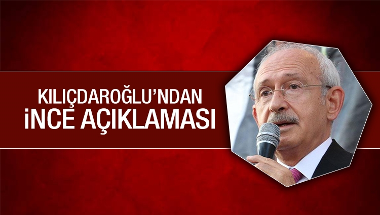Kılıçdaroğlu'ndan '2023'te yeniden aday olacağım' diyen İnce hakkında ilk açıklama