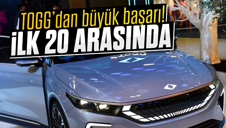 Togg 'CES'in En İyi 20 Markası'ndan biri oldu