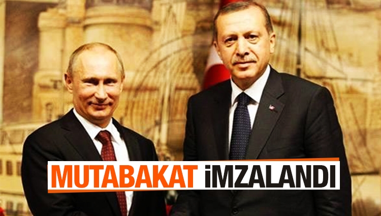 Son dakika: Türkiye ve Rusya arasında askeri mutabakat imzalandı