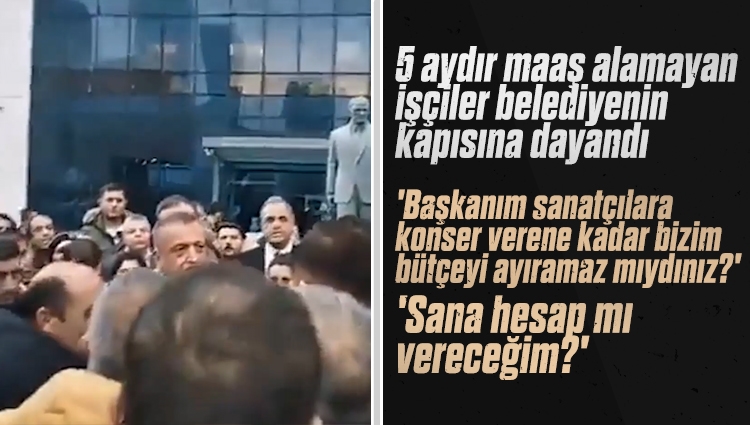 CHP'li Ataşehir Belediye Başkanı Battal İlgezdi beş aydır maaşını alamayan işçinin konser bütçesi sorusuna öfkelendi: Sana hesap mı vereceğim?