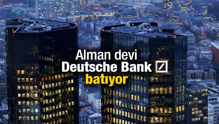 Alman devi Deutsche Bank batıyor