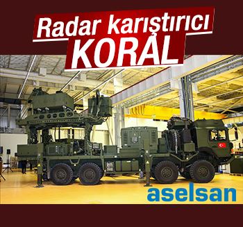 ASELSAN radar karıştırıcı KORAL'ı TSK'ya teslim etti