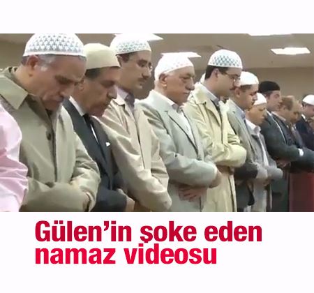 Teröristbaşı Gülen’in şoke eden namaz videosu!.