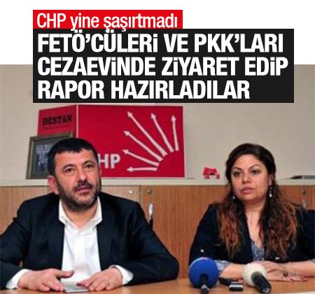 CHP'nin terör destekli cezaevleri raporu