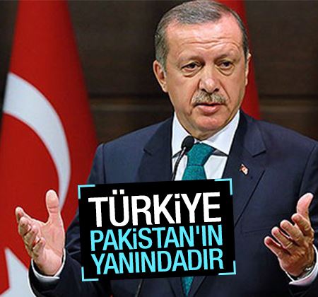 Cumhurbaşkanı Erdoğan'dan Pakistan açıklaması