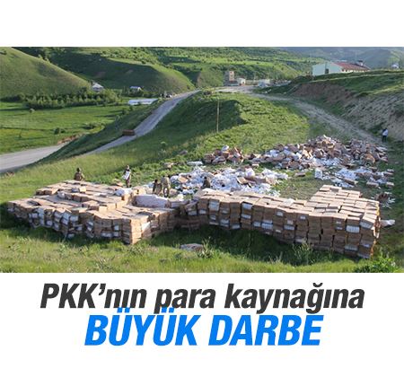 PKK'nın para kaynağına darbe!