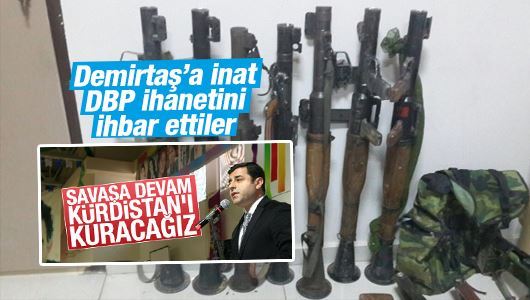 DBP'li belediyenin aracında PKK mühimmatı