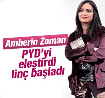 PKK'ya fetişist diyen Amberin Zaman linç ediliyor