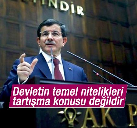 Başbakan Davutoğlu'ndan laiklik tartışması yorumu