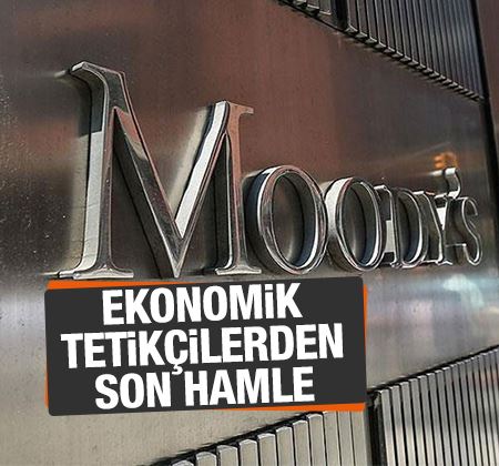 Moody's, Türkiye'nin kredi notunu düşürdü 