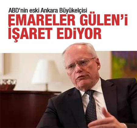 ABD'nin eski Ankara Büyükelçisi James Jeffrey: Emareler Gülen'i işaret ediyor