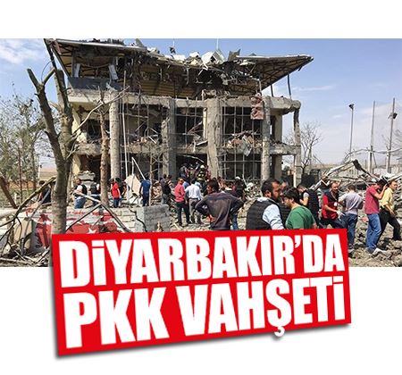Diyarbakır'da 2 polis 1 çocuk şehit oldu