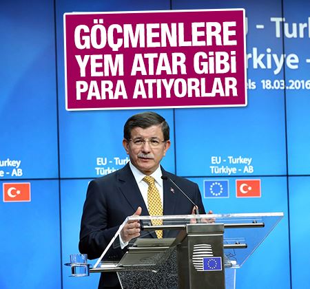 Davutoğlu PKK çadırına izin veren Belçika'ya sitem etti