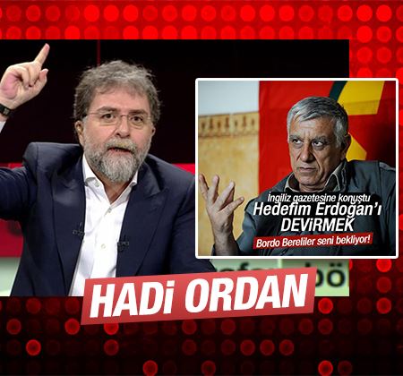 Ahmet Hakan'dan Cemil Bayık'a tepki