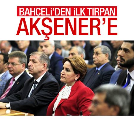 MHP'de Akşener disipline gidiyor