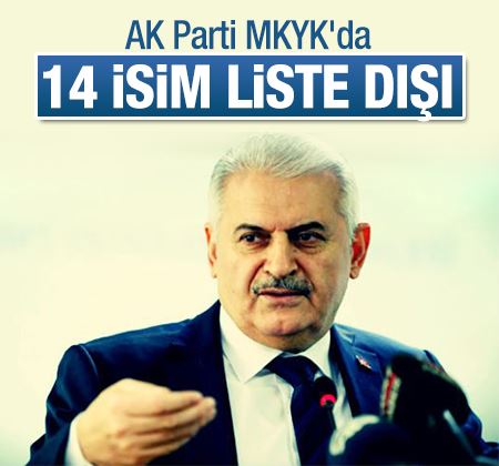 AK Parti MKYK'da liste dışı kalan isimler