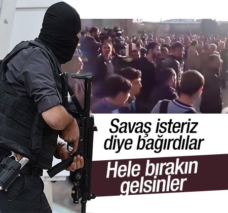 Diyarbakır'da HDP'lier Savaş istedi