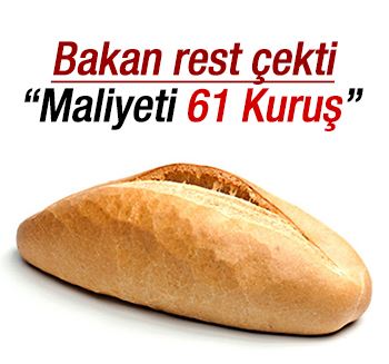 Bakan'dan ekmek resti: Fiyatı düşürecekler