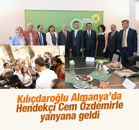 Kılıçdaroğlu Alman siyasetçilerle buluştu