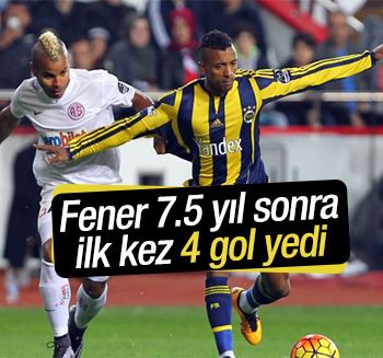 Antalyaspor - Fenerbahçe 4-2