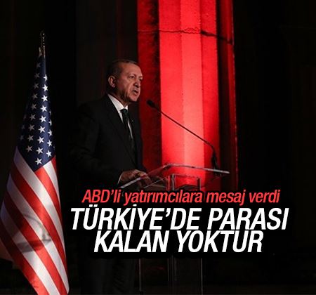  Cumhurbaşkanı Erdoğan'dan ABD'li yatırımcılara davet 