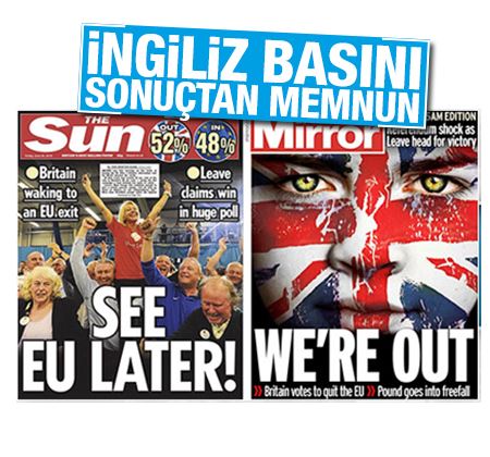 İngiliz basını Brexit'i nasıl gördü
