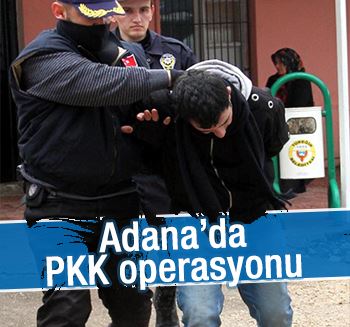 Adana'da esnafa boykot çağrısı yapan 14 PKK'lı yakalandı