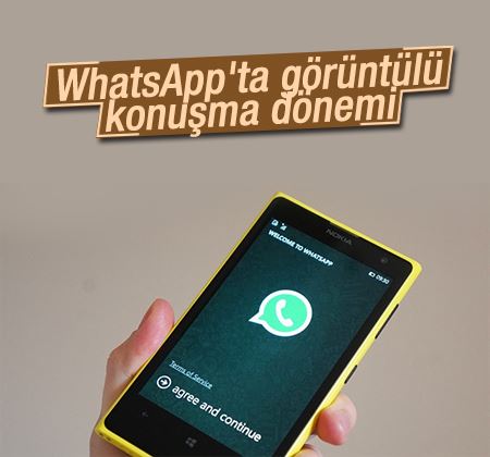 WhatsApp'ta görüntülü konuşma dönemi