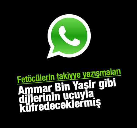 FETÖ'cü teröristlerin WhatsApp konuşmaları