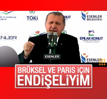 Cumhurbaşkanı Erdoğan Paris polisini kınadı