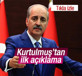  Numan Kurtulmuş Ankara'daki patlamaya ilişkin açıklama yaptı