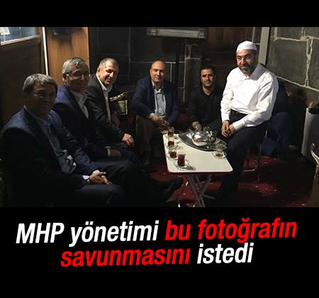 MHP yönetimi Halaçoğlu ve Özdağ'dan bu fotoğrafın savunmasını istedi