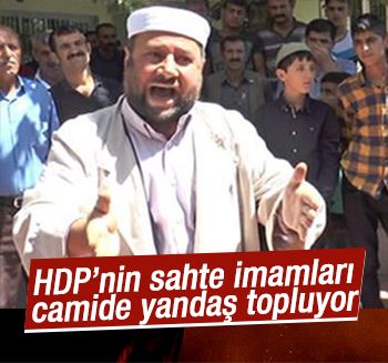 HDP'nin sahte imamlarından kirli taktik