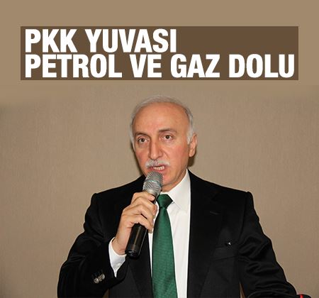 Vali Şahin PKK yuvasını işaret etti: Petrol ve doğalgaz dolu