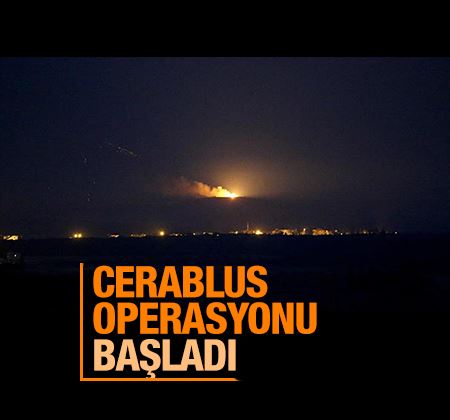 Cerablus'u DAEŞ'ten kurtarma operasyonu başladı