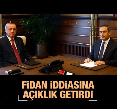 Cumhurbaşkanı Erdoğan'dan 'Hakan Fidan' iddiasına cevap