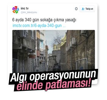 PKK tv'sinden güldüren hata
