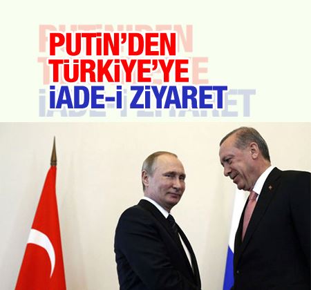 Putin milli maç için Türkiye'ye geliyor