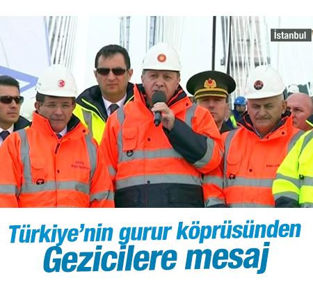 Cumhurbaşkanı Erdoğan 3. Köprü töreninde konuştu