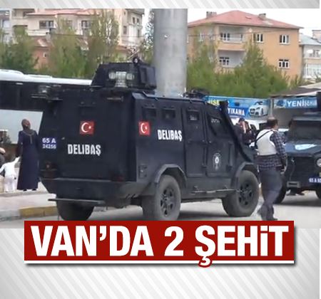  Van'da bombalı saldırı: 2 polis şehit, 1 polis yaralı