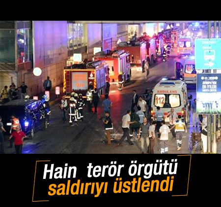 İstanbul'daki terör saldırısını o örgüt üstlendi