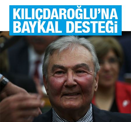 Baykal'dan Kılıçdaroğlu'nun o sözlerine destek