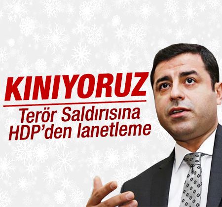 HDP'den Ankara'daki katliamla ilgili açıklama