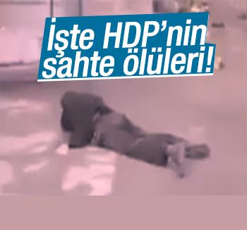 HDP'lilerin 'sokaklar ceset dolu' propagandası çöktü