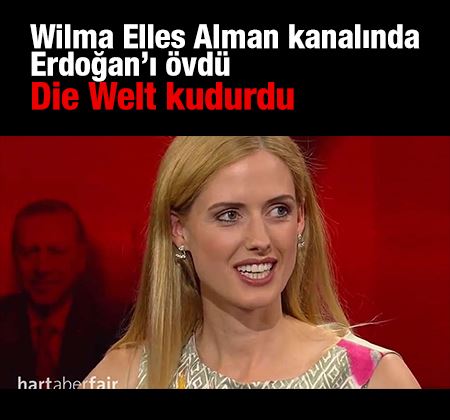 Wilma Elles Erdoğan'ı savununca Almanlar ti'ye aldı